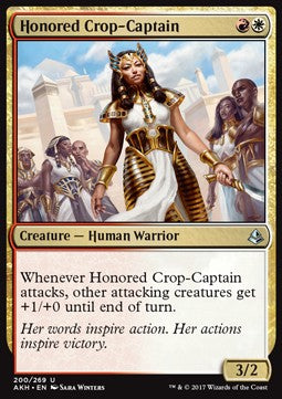 Honored Crop-Captain⁣ - Amonkhet⁣ (Uncommon)⁣ [200]