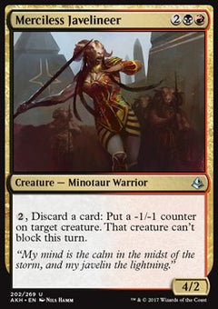 Merciless Javelineer⁣ - Amonkhet⁣ (Uncommon)⁣ [202]