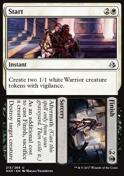 Start // Finish⁣ - Amonkhet⁣ (Uncommon)⁣ [215]