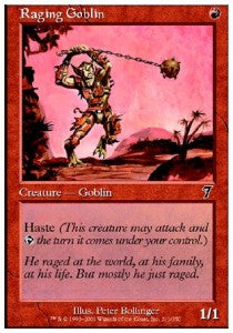 Raging Goblin - Seventh Edition (Common) [7ED-211]