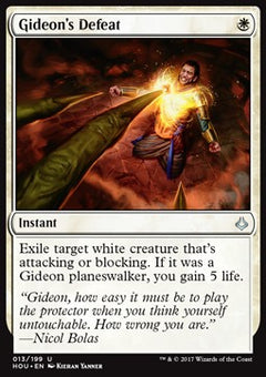 Gideon's Defeat⁣ - Hour of Devastation⁣ (Uncommon)⁣ [13]