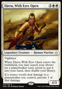 Djeru, With Eyes Open⁣ - Hour of Devastation⁣ (Rare)⁣ [10]