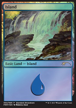Island (V.1)⁣ - Standard Showdown Promos⁣ (Rare)