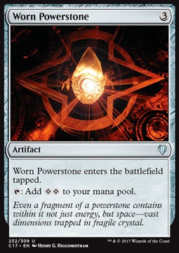 Worn Powerstone⁣ - Commander 2017⁣ (Uncommon)⁣ [232]