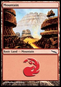 Mountain (V.3) - Mirrodin (Land) [MRD-301]