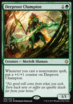 Deeproot Champion⁣ - Ixalan⁣ (Rare)⁣ [185]