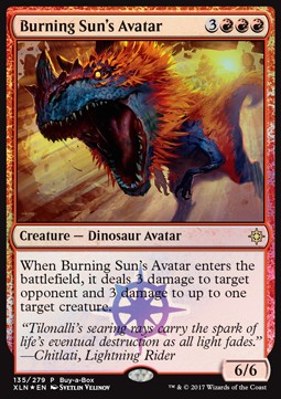 Burning Sun's Avatar⁣ - Buy a Box Promos⁣ (Rare)⁣ [135]