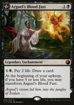 Arguel's Blood Fast / Temple of Aclazotz⁣ - From the Vault: Transform⁣ (Mythic)⁣ [2]