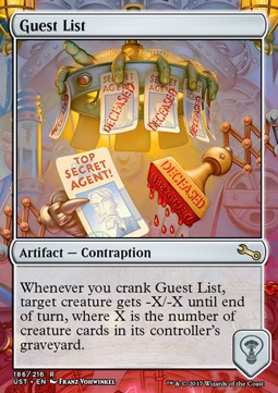Guest List⁣ - Unstable⁣ (Rare)⁣ [186]