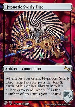 Hypnotic Swirly Disc⁣ - Unstable⁣ (Rare)⁣ [189]