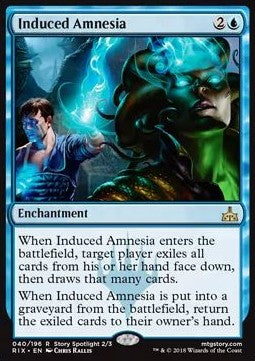 Induced Amnesia⁣ - Rivals of Ixalan⁣ (Rare)⁣ [40]