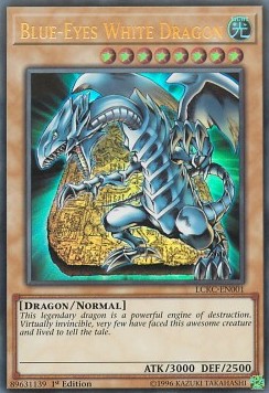 Blue-Eyes White Dragon (V.4 - Ultra Rare) - Legendary Collection Kaiba Mega Pack (Ultra Rare) [LCKC-001]