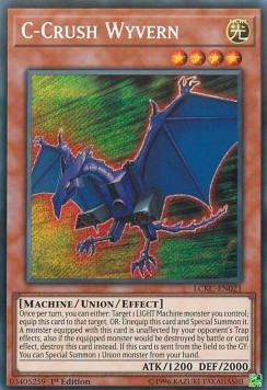 C-Crush Wyvern - Legendary Collection Kaiba Mega Pack (Secret Rare) [LCKC-021]