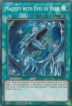 Majesty with Eyes of Blue - Legendary Collection Kaiba Mega Pack (Secret Rare) [LCKC-031]