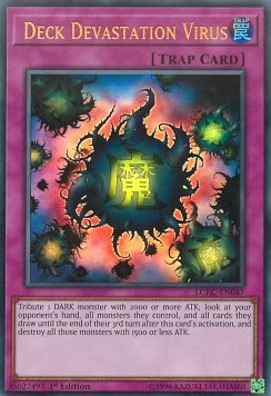 Deck Devastation Virus - Legendary Collection Kaiba Mega Pack (Ultra Rare) [LCKC-047]