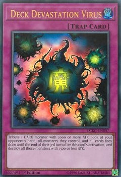 Deck Devastation Virus - Legendary Collection Kaiba Mega Pack (Ultra Rare) [LCKC-047]