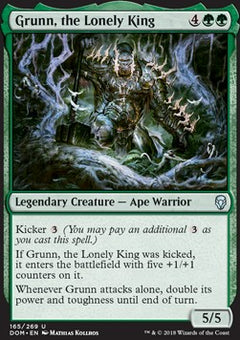 Grunn, the Lonely King⁣ - Dominaria⁣ (Uncommon)⁣ [165]