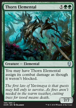 Thorn Elemental⁣ - Dominaria⁣ (Uncommon)⁣ [185]