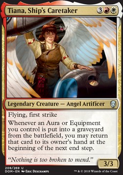Tiana, Ship's Caretaker⁣ - Dominaria⁣ (Uncommon)⁣ [208]