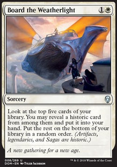 Board the Weatherlight⁣ - Dominaria⁣ (Uncommon)⁣ [8]