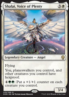 Shalai, Voice of Plenty⁣ - Dominaria⁣ (Rare)⁣ [35]
