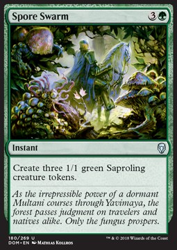 Spore Swarm⁣ - Dominaria⁣ (Uncommon)⁣ [180]