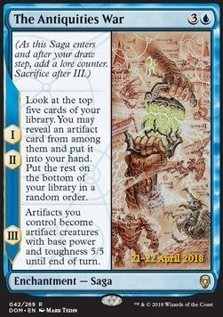 The Antiquities War⁣ - Dominaria: Promos⁣ (Rare)⁣ [42]