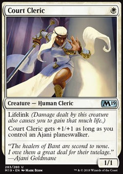 Court Cleric⁣ - Core 2019⁣ (Uncommon)⁣ [283]
