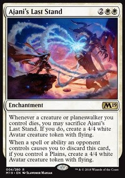 Ajani's Last Stand⁣ - Core 2019⁣ (Rare)⁣ [4]