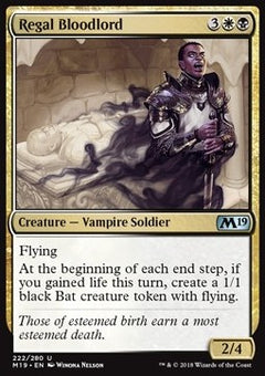 Regal Bloodlord⁣ - Core 2019⁣ (Uncommon)⁣ [222]