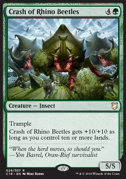 Crash of Rhino Beetles⁣ - Commander 2018⁣ (Rare)⁣ [29]