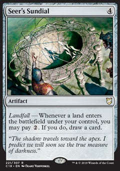 Seer's Sundial⁣ - Commander 2018⁣ (Rare)⁣ [221]