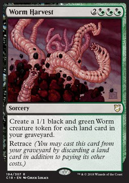 Worm Harvest⁣ - Commander 2018⁣ (Rare)⁣ [194]