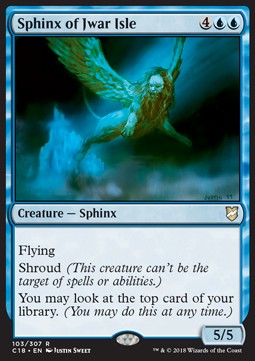 Sphinx of Jwar Isle⁣ - Commander 2018⁣ (Rare)⁣ [103]