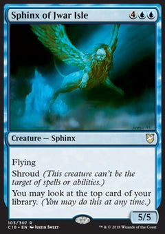 Sphinx of Jwar Isle⁣ - Commander 2018⁣ (Rare)⁣ [103]