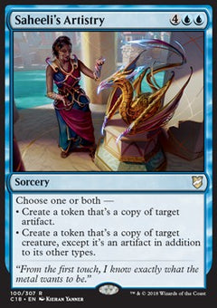 Saheeli's Artistry⁣ - Commander 2018⁣ (Rare)⁣ [100]
