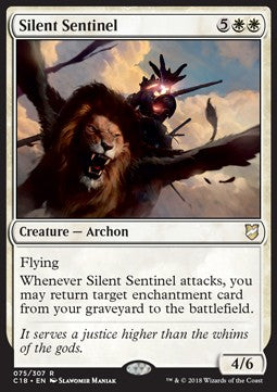 Silent Sentinel⁣ - Commander 2018⁣ (Rare)⁣ [75]