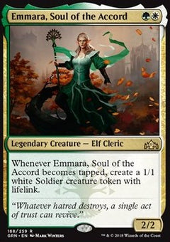 Emmara, Soul of the Accord⁣ - Guilds of Ravnica⁣ (Rare)⁣ [168]