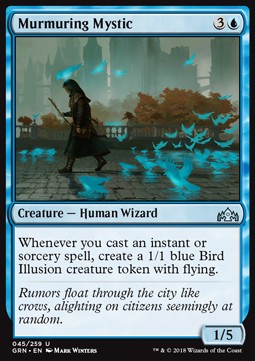 Murmuring Mystic⁣ - Guilds of Ravnica⁣ (Uncommon)⁣ [45]
