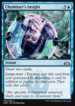 Chemister's Insight⁣ - Guilds of Ravnica⁣ (Uncommon)⁣ [32]