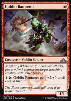 Goblin Banneret⁣ - Guilds of Ravnica⁣ (Uncommon)⁣ [102]