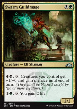 Swarm Guildmage⁣ - Guilds of Ravnica⁣ (Uncommon)⁣ [201]