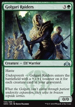 Golgari Raiders⁣ - Guilds of Ravnica⁣ (Uncommon)⁣ [130]