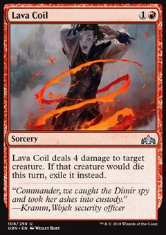 Lava Coil⁣ - Guilds of Ravnica⁣ (Uncommon)⁣ [108]