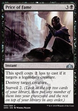 Price of Fame⁣ - Guilds of Ravnica⁣ (Uncommon)⁣ [83]