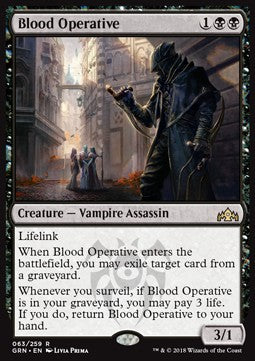Blood Operative⁣ - Guilds of Ravnica⁣ (Rare)⁣ [63]