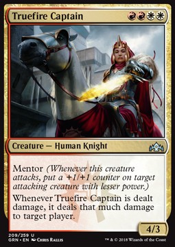 Truefire Captain⁣ - Guilds of Ravnica⁣ (Uncommon)⁣ [209]