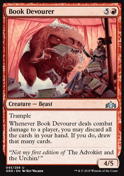 Book Devourer⁣ - Guilds of Ravnica⁣ (Uncommon)⁣ [93]
