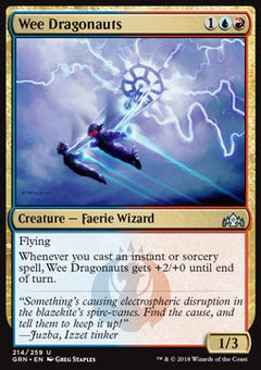 Wee Dragonauts⁣ - Guilds of Ravnica⁣ (Uncommon)⁣ [214]
