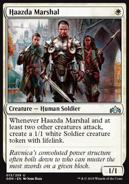 Haazda Marshal⁣ - Guilds of Ravnica⁣ (Uncommon)⁣ [13]